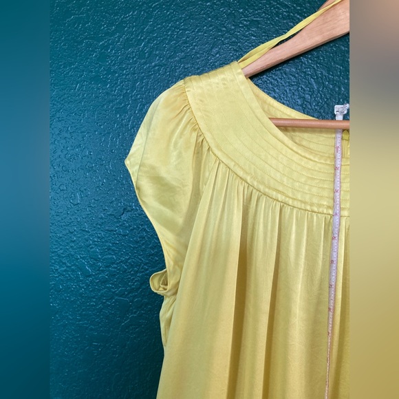 ANTONIO MELANI 🔆Yellow Shift Dress size 12 - used condition - Picture 8 of 10